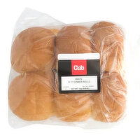 Cub Bakery White Dinner Rolls, 12 Each