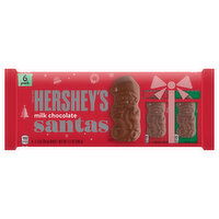 Hershey's Milk Chocolate, Santas, 6 Each