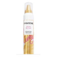 Pantene Pantene Pantene Soft Curls Shaping Mousse, Boosts and Defines Curls, 6.6 oz, 6.6 Ounce