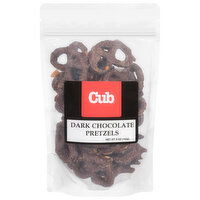 Cub Dark Chocolate Pretzels, 5 Ounce