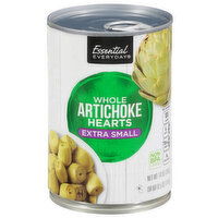 Essential Everyday Artichoke Hearts, Whole, Extra Small, 14 Ounce