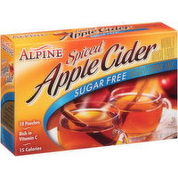 Alpine Sugar Free Spiced Apple Cider Instant Drink Mix, 1.4 Ounce