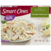 Smart Ones Chicken Fettuccine with Parmesean Sauce Frozen Meal, 9.25 Ounce