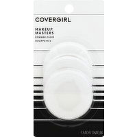 CoverGirl Makeup Masters Powder Puffs, 3 Each