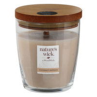 Natures Wick Candle, Coconut Saffron, 1 Each