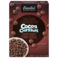 Essential Everyday Corn Cereal, Cocoa Crunchies, Sweetened, 11.5 Ounce