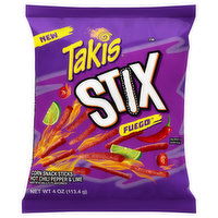 Takis Stix Corn Snack Sticks, Fuego, 4 Ounce