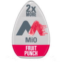 Mio Fruit Punch Naturally Flavored Liquid Water Enhancer with 2X More, 3.24 Fluid ounce