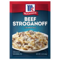 McCormick Beef Stroganoff Sauce Seasoning Mix, 1.5 Ounce