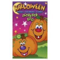 Oriental Trading Activity Pad, Halloween, 1 Each