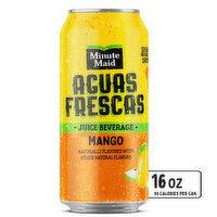 Minute Maid Aguas Frescas  Aguas s Mango Can, 16 Fluid ounce