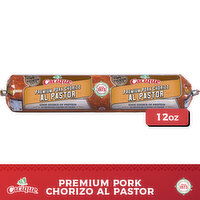 Cacique Premium Al Pastor Pork Chorizo, 12 Ounce