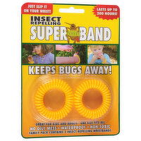 Super-Band Insect Repelling Wristbands, 2 Each