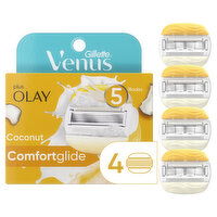 Venus ComfortGlide plus Olay Coconut Women's Razor Blade Refills, 4 Each