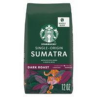 Starbucks Whole Bean Coffee, Sumatra, Dark Roast, 12 Ounce