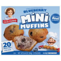 Little Debbie Blueberry Mini Muffins, 5 Each