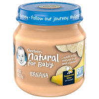 Gerber Natural for Baby Banana, Natural for Baby, 4 Ounce