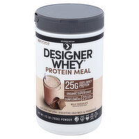 Designer Protein Designer Whey Protein Meal, Milk Chocolate, Powder, 1.72 Pound