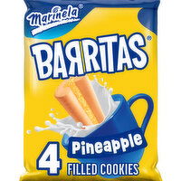 Marinela Barritas Piña Pineapple Filled Cookies, 2 packs, 3.88 oz, 2 Each