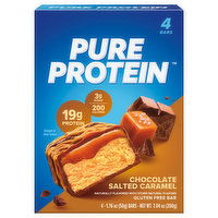 Pure Protein Bar, Chocolate Salted Caramel, 4 Each