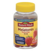 Nature Made Melatonin, 10 mg, Gummies, Dreamy Strawberry, 70 Each