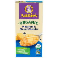 Annie's Organic Macaroni & Classic Cheddar, 6 Ounce