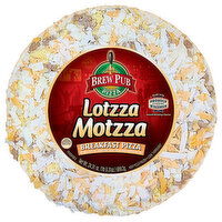 Brew Pub Pizza Lotzza Motzza Pizza, Breakfast, 24.31 Ounce