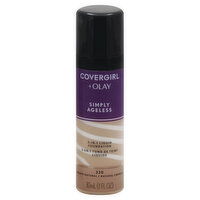 CoverGirl + Olay Simply Ageless Liquid Foundation, 3-in-1, Creamy Natural 220, 30 Millilitre