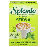 Splenda Sweetener, Zero Calorie, Stevia, 200 Each