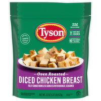 Tyson Frozen Oven Roasted Diced Chicken Breast, 22 Ounce