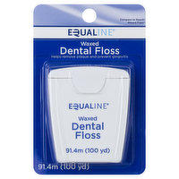 Equaline Dental Floss, Waxed, 100 Yard, 1 Each