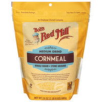 Bob's Red Mill Cornmeal, Medium Grind, 24 Ounce