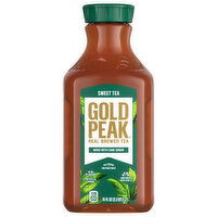 Gold Peak Brewed Tea, Sweet Tea, Real, 76 Fluid ounce