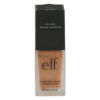 e.l.f. Foundation, Flawless Satin, Sand 300, 0.68 Fluid ounce