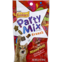 Friskies Cat Treats, Crunch, Mixed Grill, 2.1 Ounce