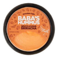 Baba's Spicylicious Sriracha Hummus, 10 Ounce