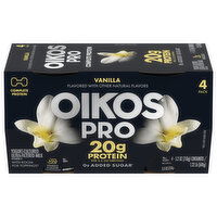 Oikos Pro Vanilla Yogurt, 4 Each