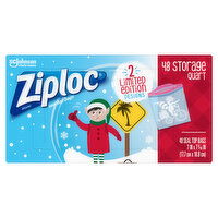 Ziploc Seal Top Bags, Storage, Quart, 48 Each