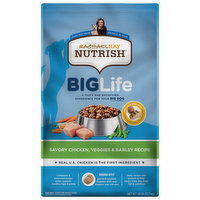 Rachael Ray Nutrish BigLife Food for Dogs, Savory Chicken, Veggies & Barley Recipe, 28 Pound