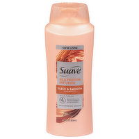 Suave Shampoo, Silk Protein Infusion, Sleek & Smooth, 28 Fluid ounce