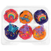 Cub Buttercreme Icing Assorted Cupcakes, 6 Each