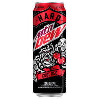 Hard Mtn Dew Malt Beverage, Zero Sugar, Code Red, 24 Fluid ounce