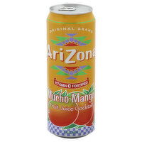 AriZona Fruit Juice Cocktail, Mucho Mango, 23 Ounce