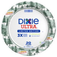 Dixie Ultra Plates, Compostable, 20 Each