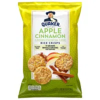 Quaker Rice Crisps, Apple Cinnamon, 3.52 Ounce