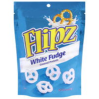 Flipz Pretzels, White Fudge, 7.5 Ounce