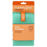 Cleanlogic Scrubber, Body Exfoliator, 1 Each