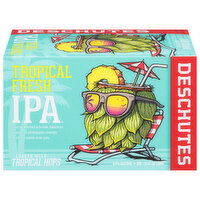 Deschutes Beer, IPA, Tropical Fresh, 6 Each