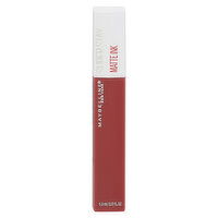 Maybelline Super Stay Lip Color, Matte Ink, Ruler 80, 0.17 Fluid ounce