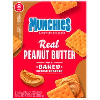 Munchies Sandwich Crackers, with Peanut Butter Filling, 8 Each